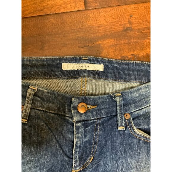 Joe's Jeans Medium Wash Ankle Cuff Cigarette Blue Jeans Size 29 - Picture 2 of 5